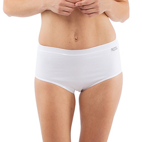 Schöller Damen Taillenslip 5er Pack - 51175-44-015 - Größe 48 - Farbe Weiß von SCHÖLLER