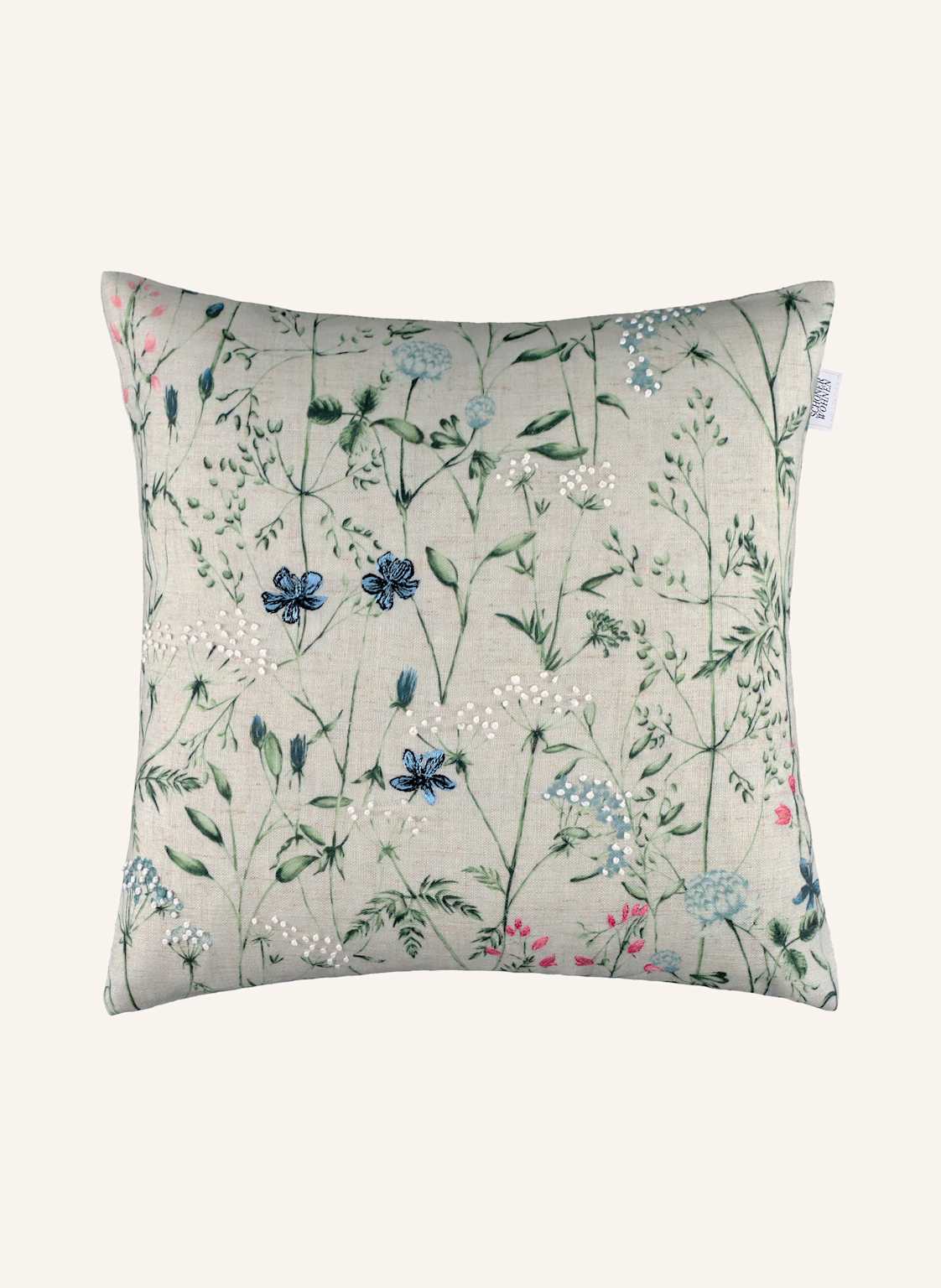 Schöner Wohnen Kollektion Kissenhülle Herbarium blau von SCHÖNER WOHNEN KOLLEKTION