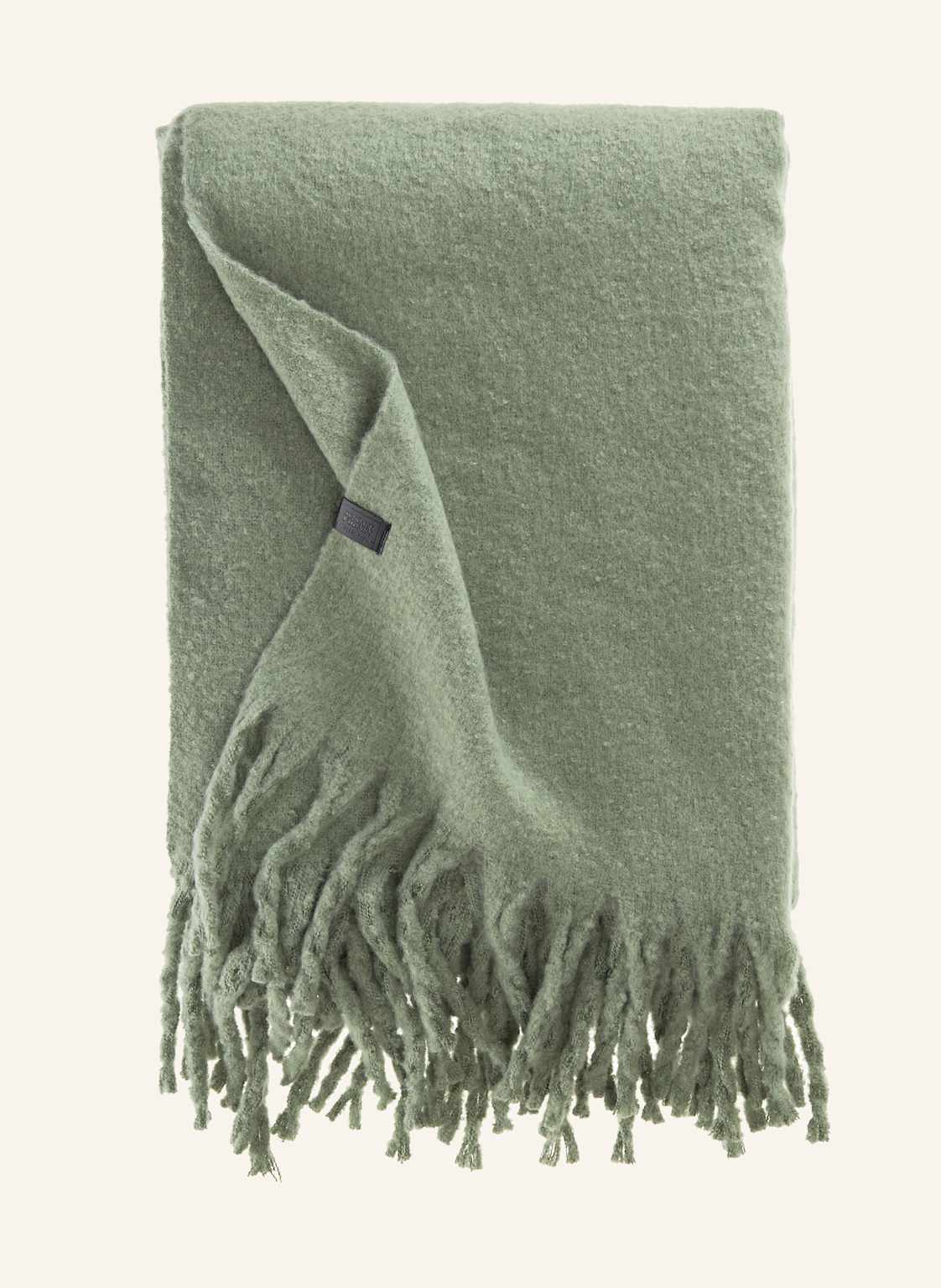 Schöner Wohnen Kollektion Plaid Plenty gruen von SCHÖNER WOHNEN KOLLEKTION