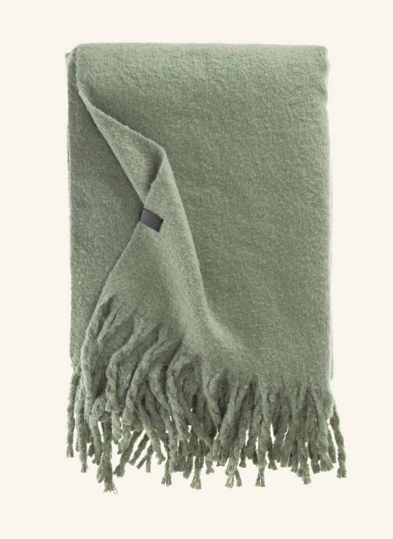 Schöner Wohnen Kollektion Plaid Plenty gruen von SCHÖNER WOHNEN KOLLEKTION