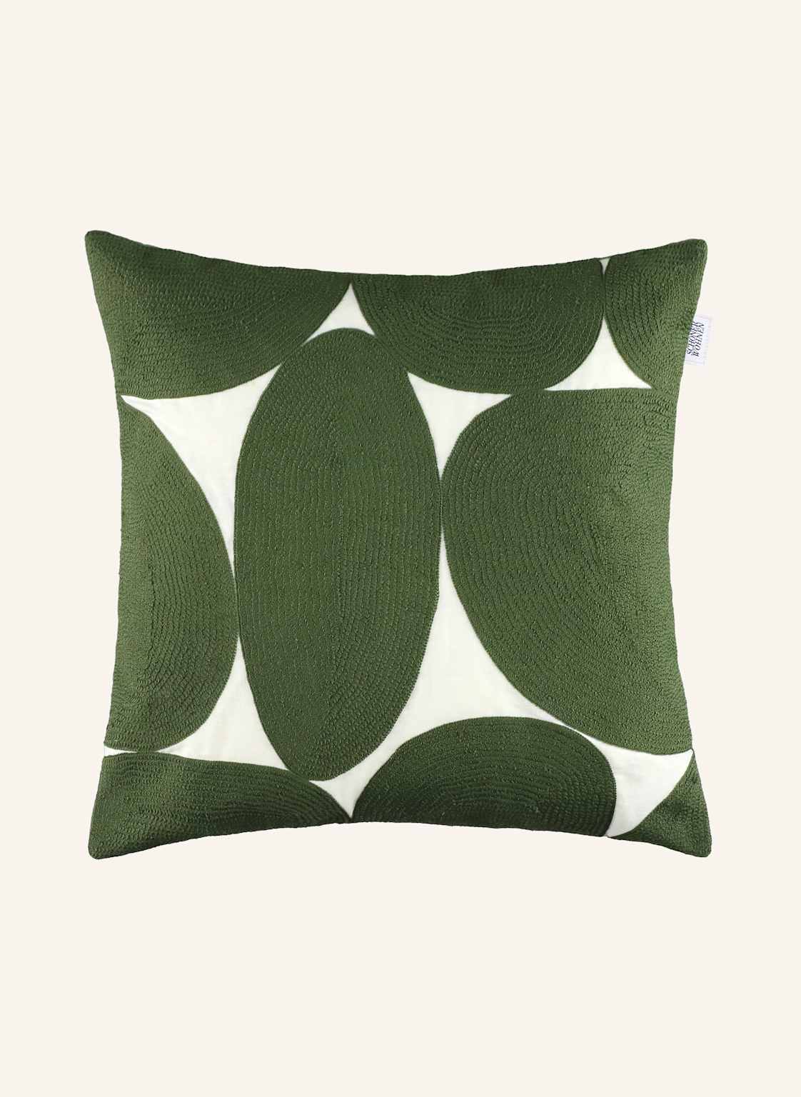 Schöner Wohnen Kollektion Zierkissenhülle Pebble gruen von SCHÖNER WOHNEN KOLLEKTION