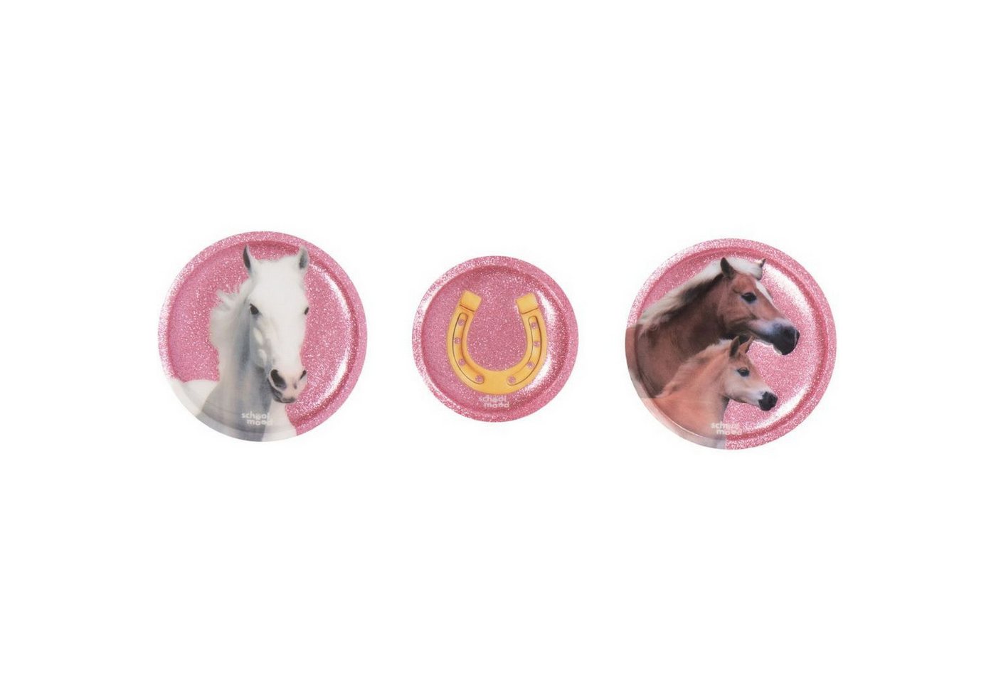 SCHOOL-MOOD® Schulranzen 3er Patchy-Set Ella Pony von SCHOOL-MOOD®