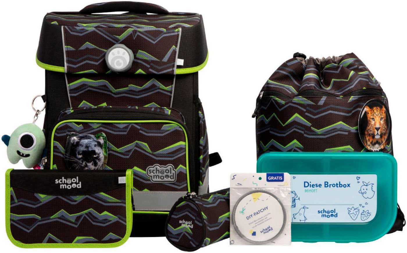 SCHOOL-MOOD® Schulranzen Champion Pro (Set, 7-tlg) von SCHOOL-MOOD®