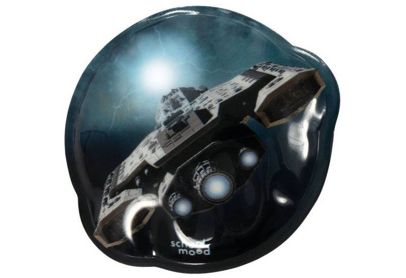 SCHOOL-MOOD® Schulranzen LED-Patchy Raumschiff von SCHOOL-MOOD®