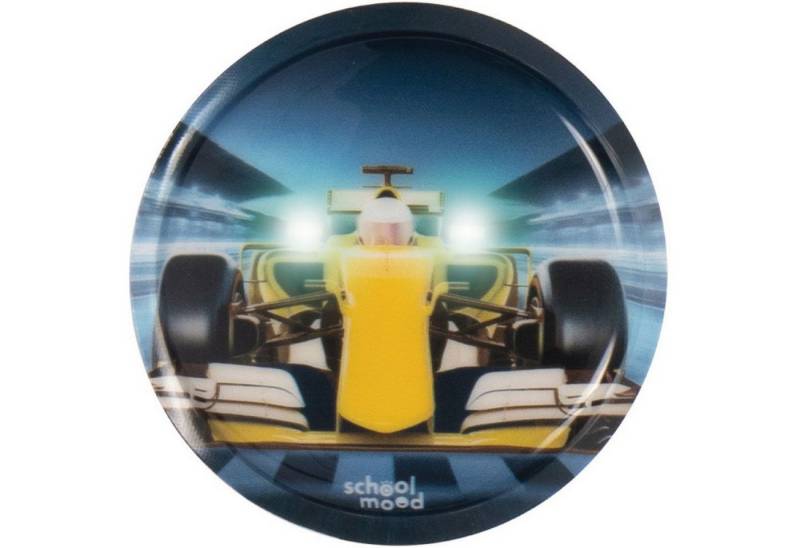 SCHOOL-MOOD® Schulranzen LED-Patchy Rennwagen von SCHOOL-MOOD®