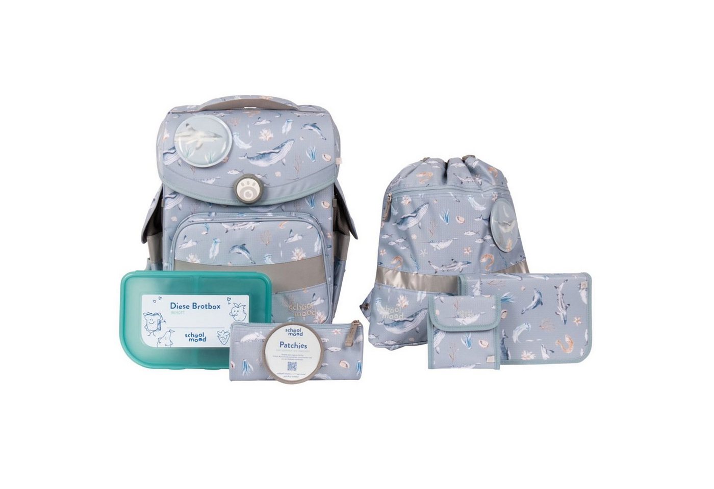 SCHOOL-MOOD® Schulranzen Timeless Air+, Polyester von SCHOOL-MOOD®