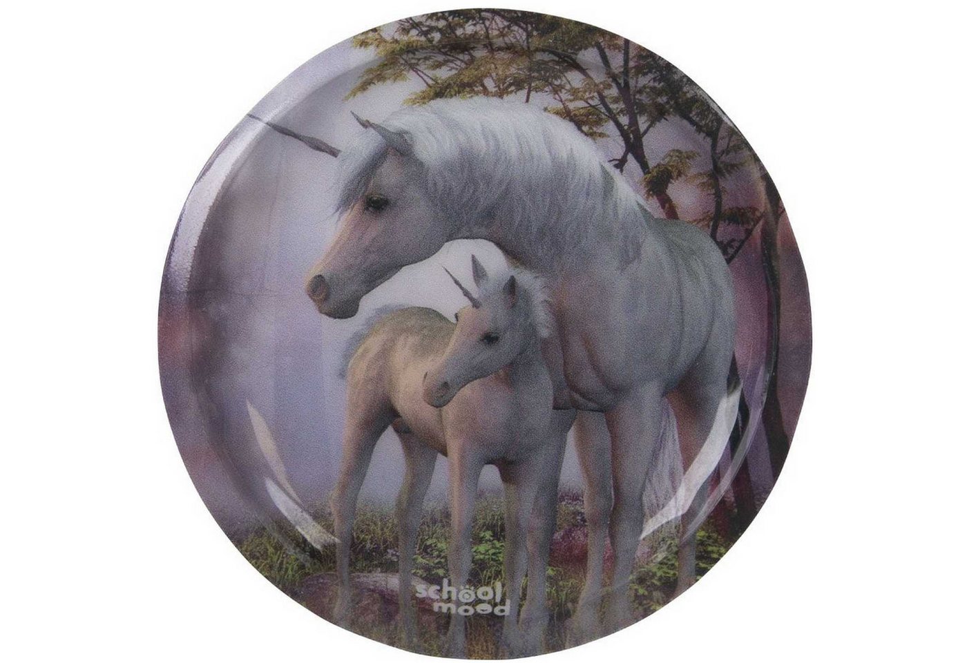 SCHOOL-MOOD® Schulrucksack LED-Patchy Einhorn von SCHOOL-MOOD®