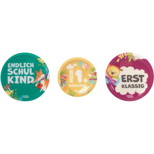 School Mood 3er Patchy-Set Einschulung von SCHOOL-MOOD