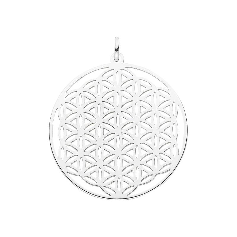 Schoschon Blume Des Lebens Anhänger 925 Silber Ø 25 Mm Model 0.7 | Lebensblume Amulett Anhängerschmuck von SCHOSCHON