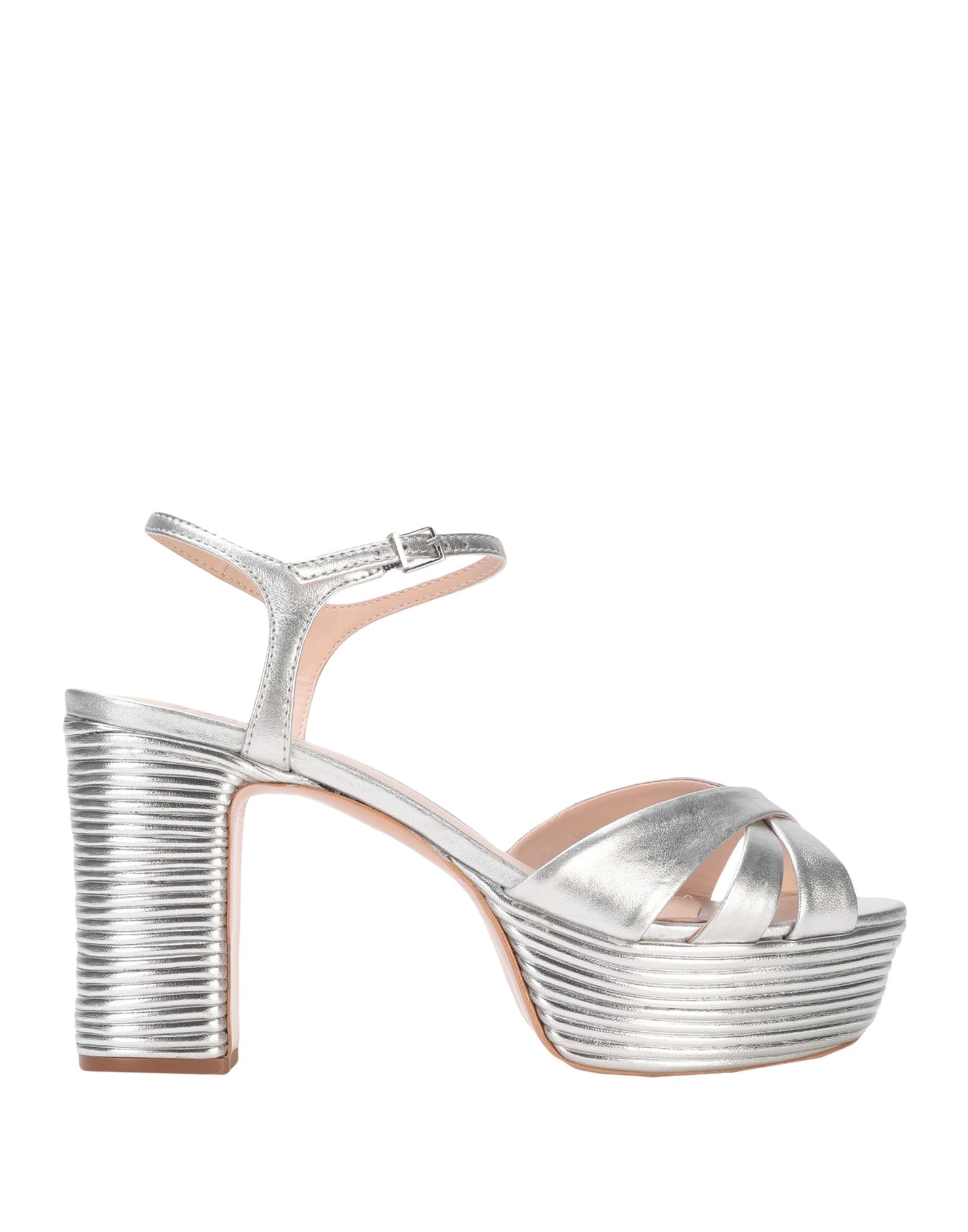 SCHUTZ Sandale Damen Silber von SCHUTZ