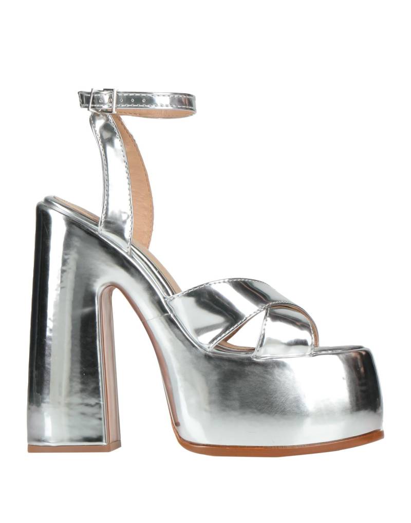 SCHUTZ Sandale Damen Silber von SCHUTZ