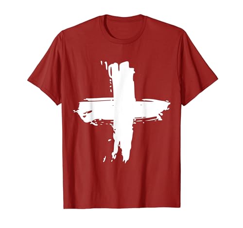 SCHWEIZ SWISS SWITZERLAND EUROPA SPORT DAMEN HERREN KINDER T-Shirt von SCHWEIZ SWISS SPORT FAN MÄNNER FRAUEN KINDER