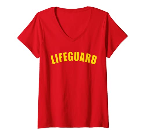 Damen SCHWIMMER SWIMMING LIFEGUARD DAMEN HERREN SCHWIMM SWIM FUN T-Shirt mit V-Ausschnitt von SCHWIMMER SCHWIMMEN SCHWIMM FUN SHIRT MÄNNER MANN