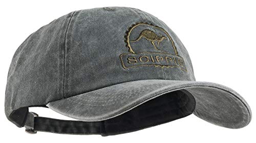 Scippis Herren & Damen Basecap Baseball Schildmütze Snapback Kappe Mütze Cap Känguru« Oliv von Scippis