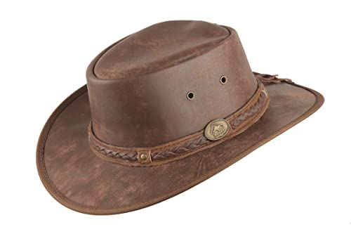 SCIPPIS Lederhut Springbrook, tan, M von SCIPPIS