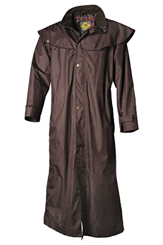 Scippis Stockman Coat Regenmantel Braun L von SCIPPIS