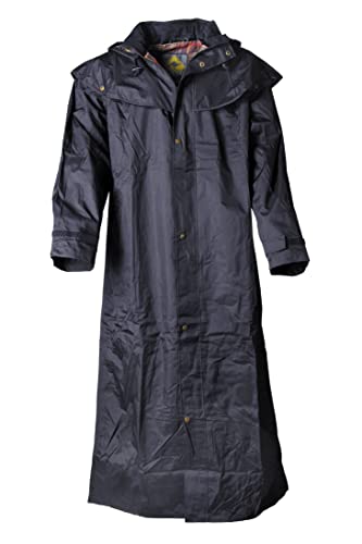 Scippis Stockman Coat Regenmantel Schwarz XXL von SCIPPIS