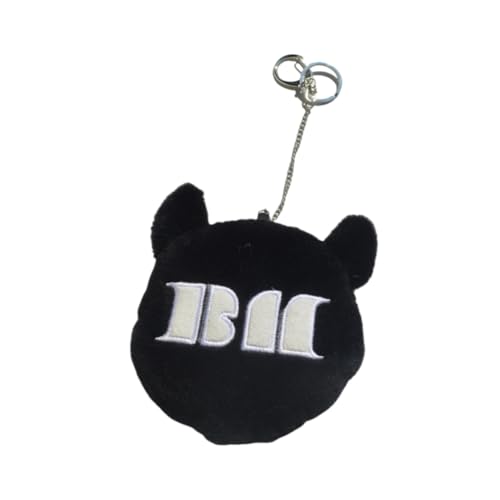 BabyMonster Schlüsselanhänger kleine Tasche Puppe Geldbörse Kartenhalter Welt Tour Brieftasche Anhänger Hüfttasche RAMI AHYEON RUKA Chiquita, schwarzes, SKZ-OO von SCISSH