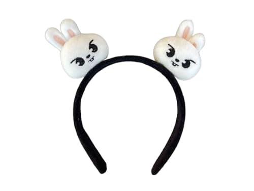 SCISSH Leebit 'ATE' Stray-kids 'STAY' SKZ Plüsch Bbokari Wolf Chan Jiniret Haarband (Leebit) - Unisex-Erwachsene - 1 Stück von SCISSH