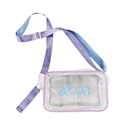 SCISSH SKZ aespa gidle NJS Umhängetasche PVC transparente Tasche Umhängetasche Einkaufstasche Stütztasche Unverzichtbar für Konzerte (aespa) von SCISSH