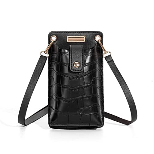 SCJJZ handytasche zum umhängen,handytasche mit geldbörse zum umhängen,handytasche zum umhängen damen,crossbody bag damen,umhängetasche damen klein,geldbeutel damen(Schwarz) von SCJJZ