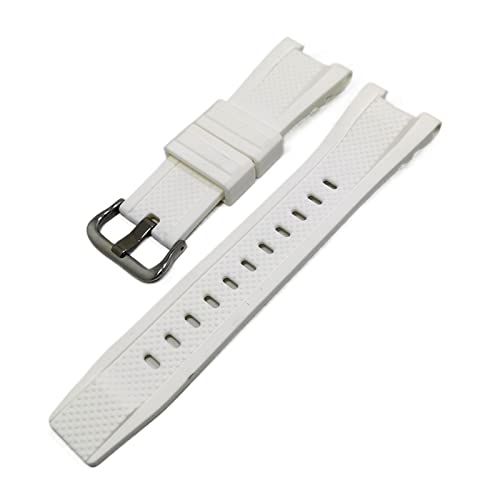 Gummibänder fit für Casio Fit für GST-W300 GST-400G GST-B100 SPORT WAS GEWASSCHLAGE ERSETZUNG SILICONE WATCHBAND Accessoires Uhrengurt von SCLHouiX