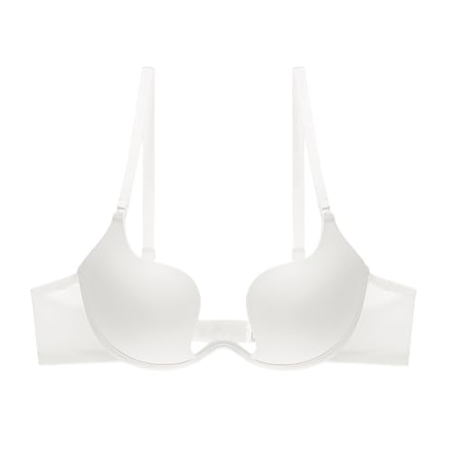 SCOCCA Plunge Deep U BH für Damen Wandelbarer Riemen Push Up Demi BHS Nahtlose Bügel von SCOCCA