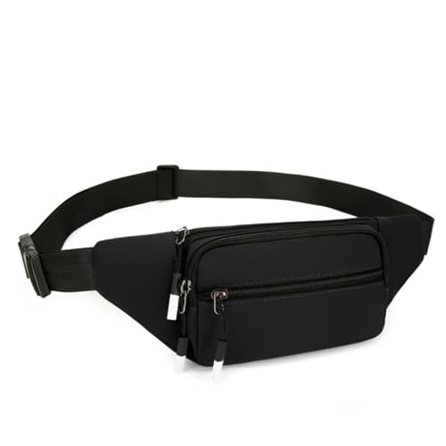 Gürteltaschen für Frauen Minimalistische Gürteltaschen zum Laufen Gehen Mode Telefon Umhängetaschen Brusttasche für die Reise (Schwarz) von SCOFY FASHION
