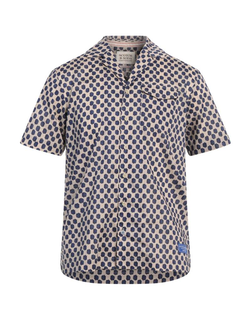 SCOTCH & SODA Hemd Herren Marineblau von SCOTCH & SODA
