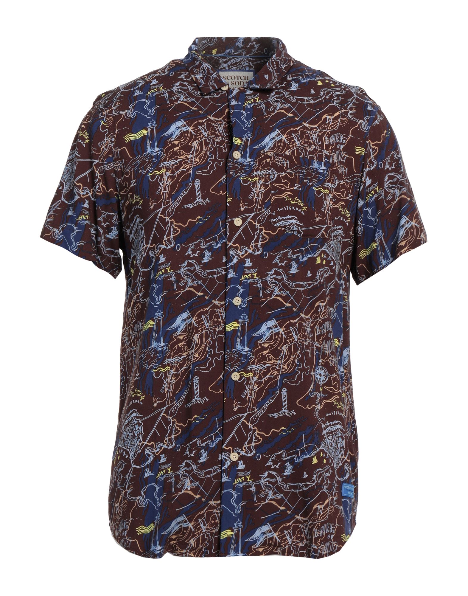 SCOTCH & SODA Hemd Herren Schokobraun SCOTCH & SODA Hemd Herren Schokobraun von SCOTCH & SODA