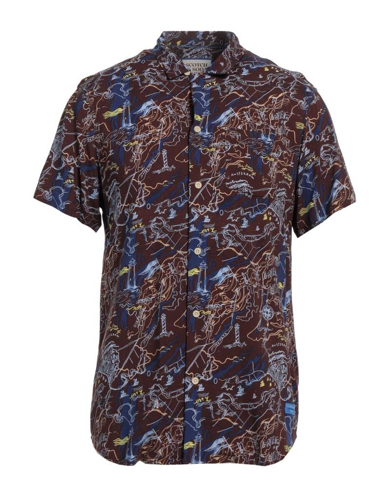 SCOTCH & SODA Hemd Herren Schokobraun von SCOTCH & SODA