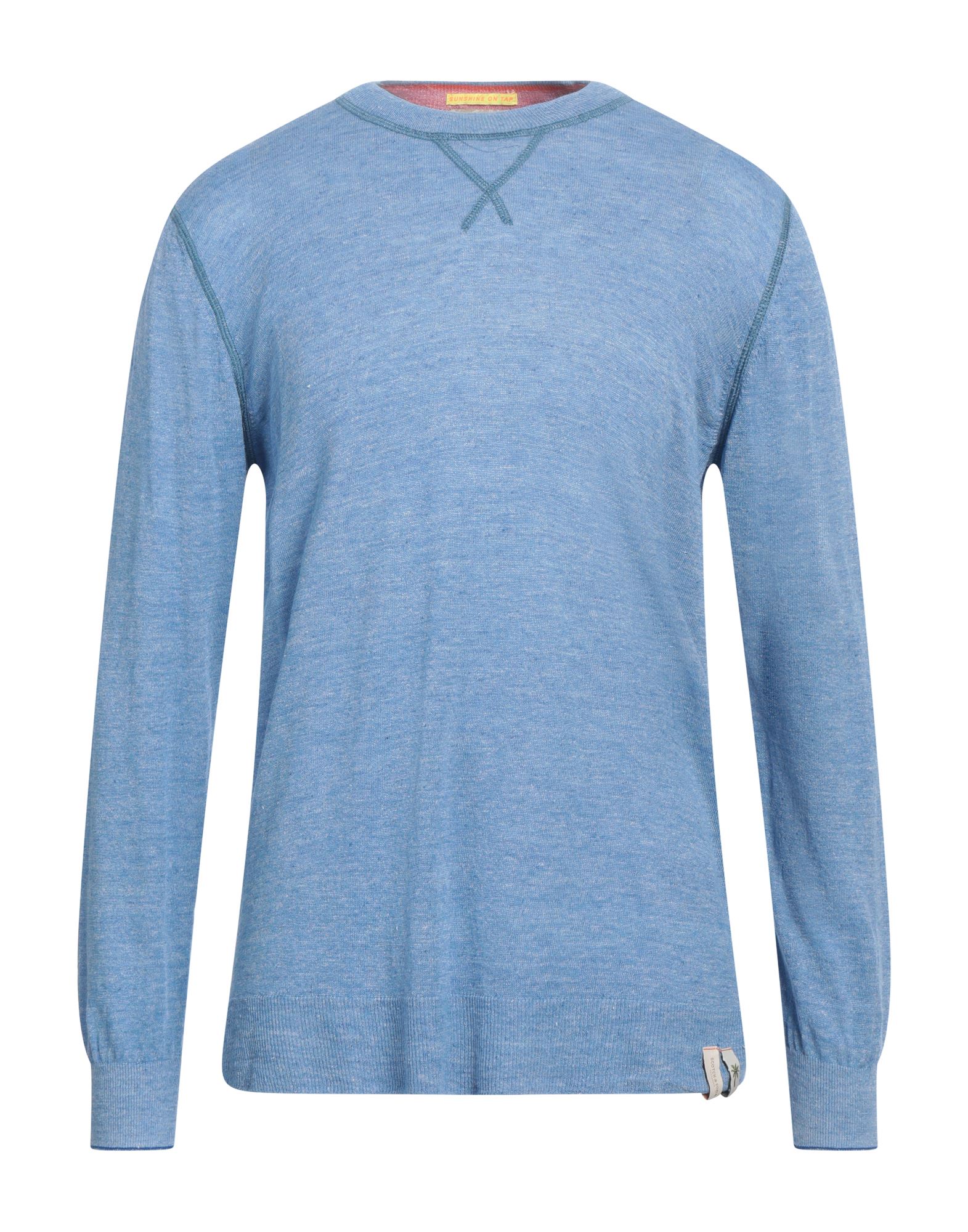SCOTCH & SODA Pullover Herren Azurblau SCOTCH & SODA Pullover Herren Azurblau von SCOTCH & SODA
