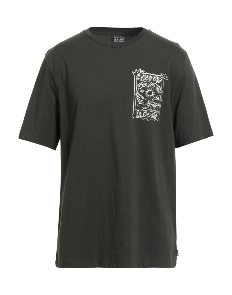 SCOTCH & SODA T-shirts Herren Militärgrün von SCOTCH & SODA