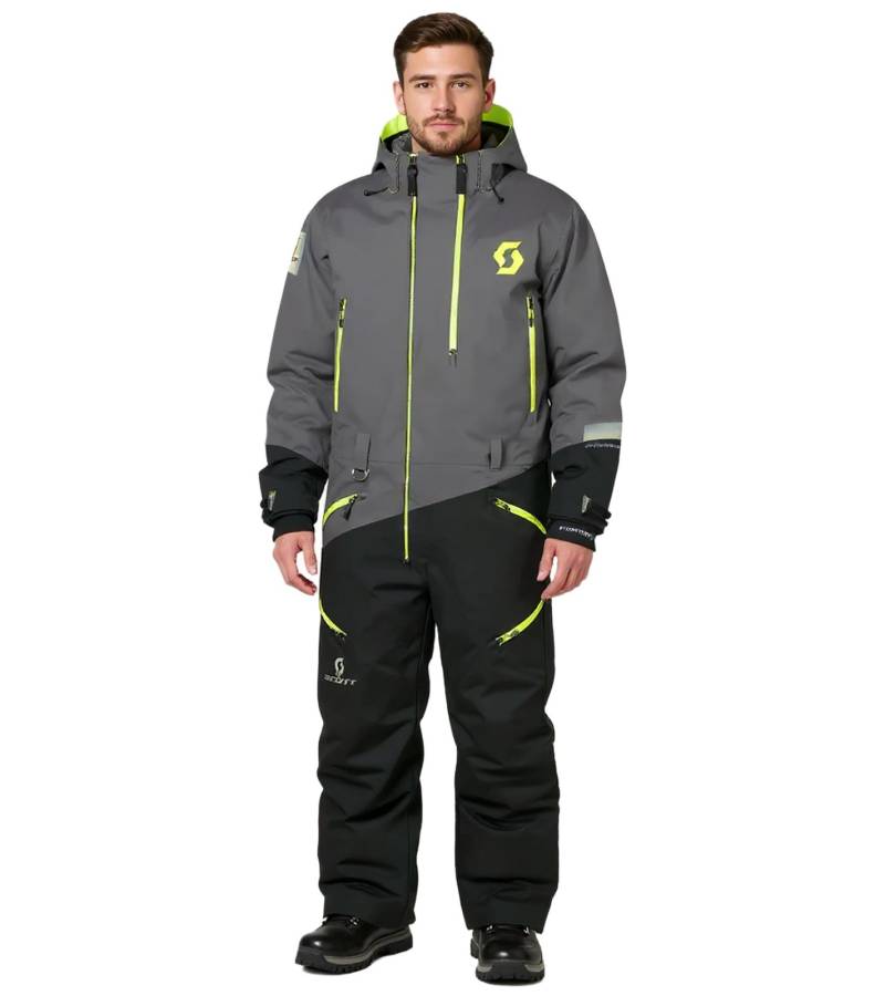 SCOTT DS-I Dryo Monosuit Herren Winter-/Schneemobil-Einteiler mit DRYOsphere 2L-Membran Motorfahrten im Schnee Winter-Offroad-Einsatz 292390 3865 Grau/Schwarz SCOTT DS-I Dryo Monosuit Herren Winter-/Schneemobil-Einteiler mit DRYOsphere 2L-Membran Motorfahrten im Schnee Winter-Offroad-Einsatz 292390 3865 Grau/Schwarz von SCOTT