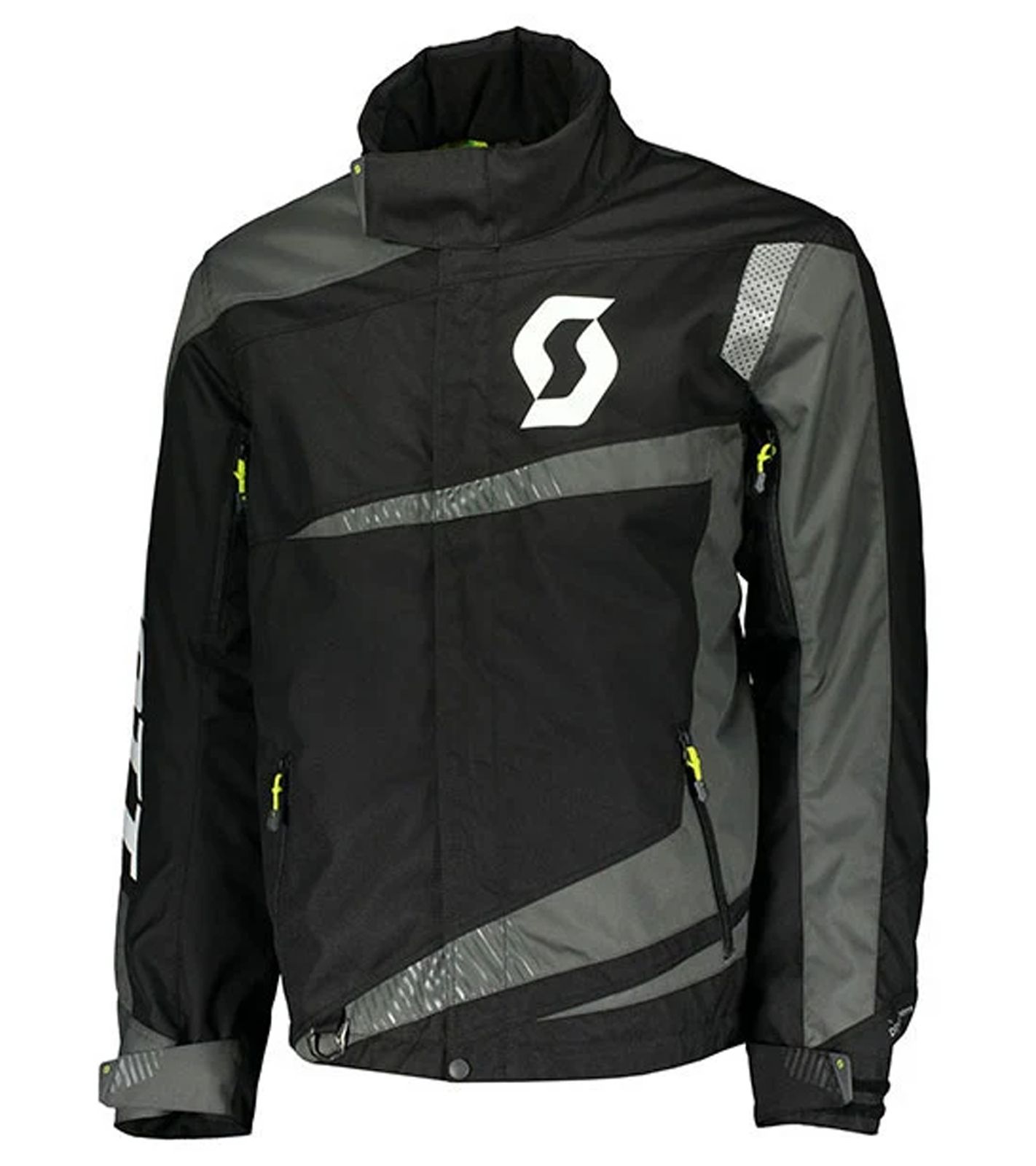 SCOTT Jacket TeamR Herren Moto-Cross Jacke Bike-Jacke mit DRYOsphere Membran windabweisend 263040 1659 Schwarz/Grau von SCOTT