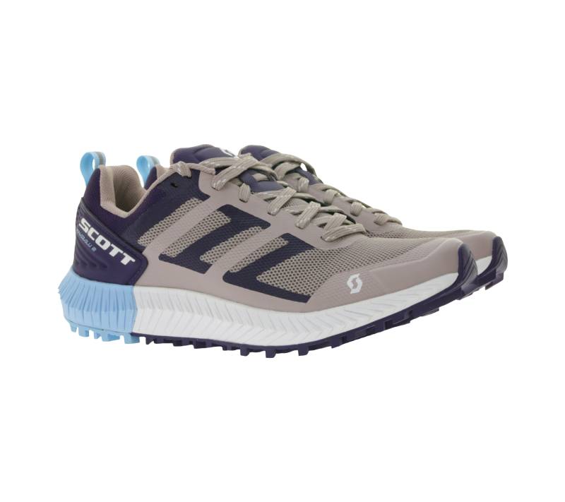SCOTT Kinabalu 2 Damen Trail-Laufschuh mit Ortholite Lauf-Schuhe 8mm Sprengung 280056-6831008 Altrosa/Lila/Türkis von SCOTT
