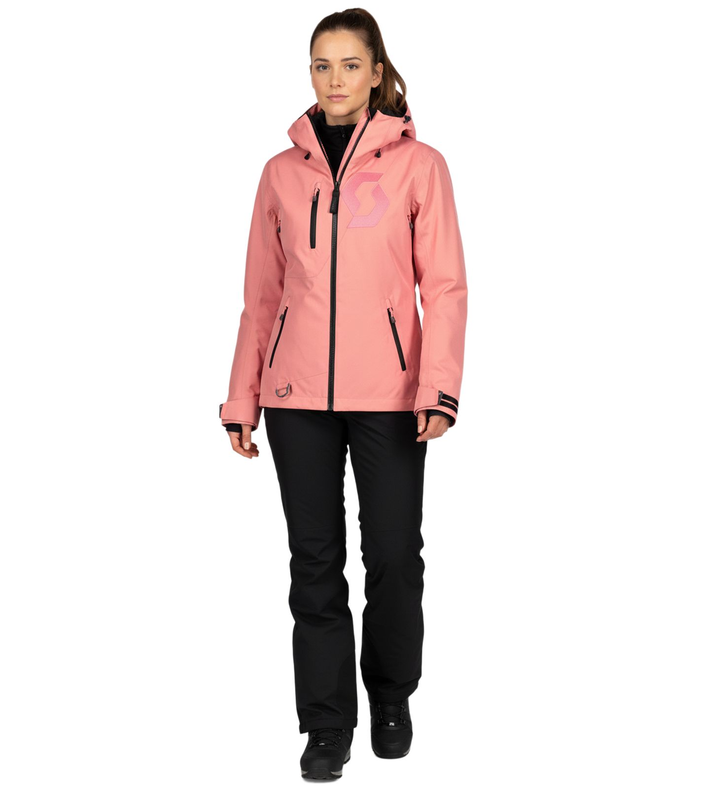 SCOTT Move Dryo Damen Ski-Jacke Schneemobil-Jacke wind- und wasserdichte Ski-Jacke mit DRYOsphere-Membran 273265 6651 Rosa von SCOTT