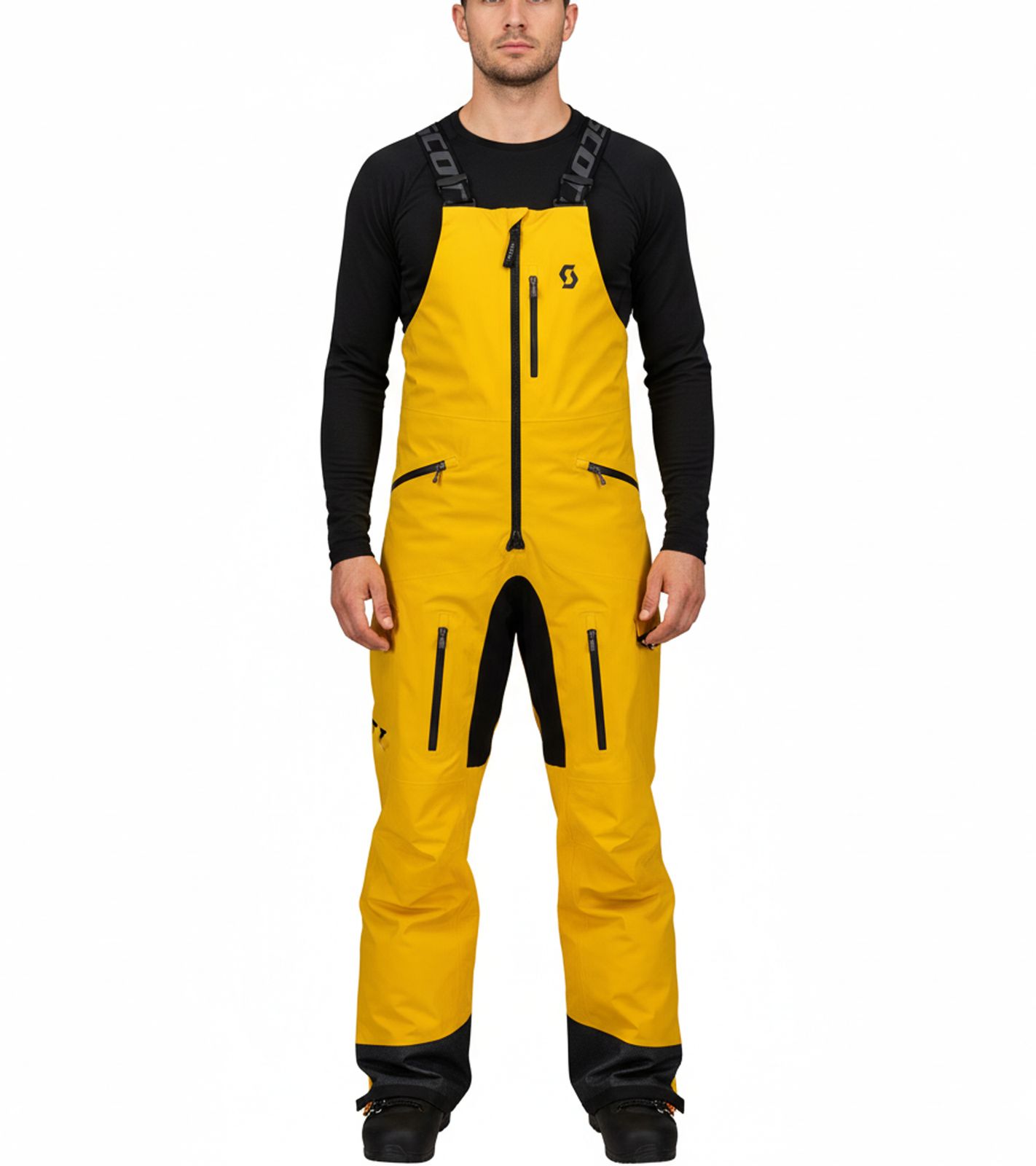 SCOTT XT Shell Dryo Herren Latz-Hose Ski-Hose wasserdichte Schneemobil-Hose 278416 6642 Gelb von SCOTT