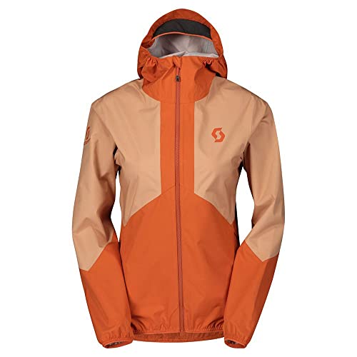 Scott Damen CHAQUETA WS EXPLORAIR LIGHT DRYO 2.5L JACKEN, BRAZE ORANGE/ROSE BEIGE, von SCOTT