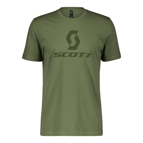 Scott Icon Freizeit T-Shirt hay grün 2025: Größe: XXL (58) von SCOTT