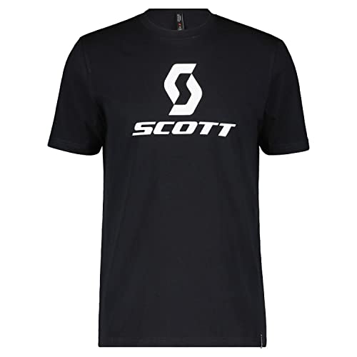 Scott Icon Freizeit T-Shirt schwarz 2025: Größe: L (50/52) von SCOTT