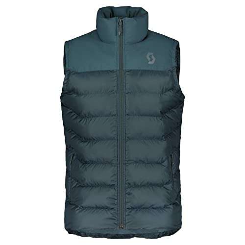 Scott M Insuloft Warm Vest Blau-Grün - Daunen Warme praktische Herren Isolationsweste, Größe XL - Farbe Aruba Green von SCOTT