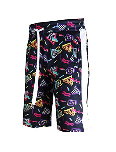 SCREENSHOT Herren Sportbekleidung Gym Fitness Active Workout Track Shorts - - Mittel von SCREENSHOT