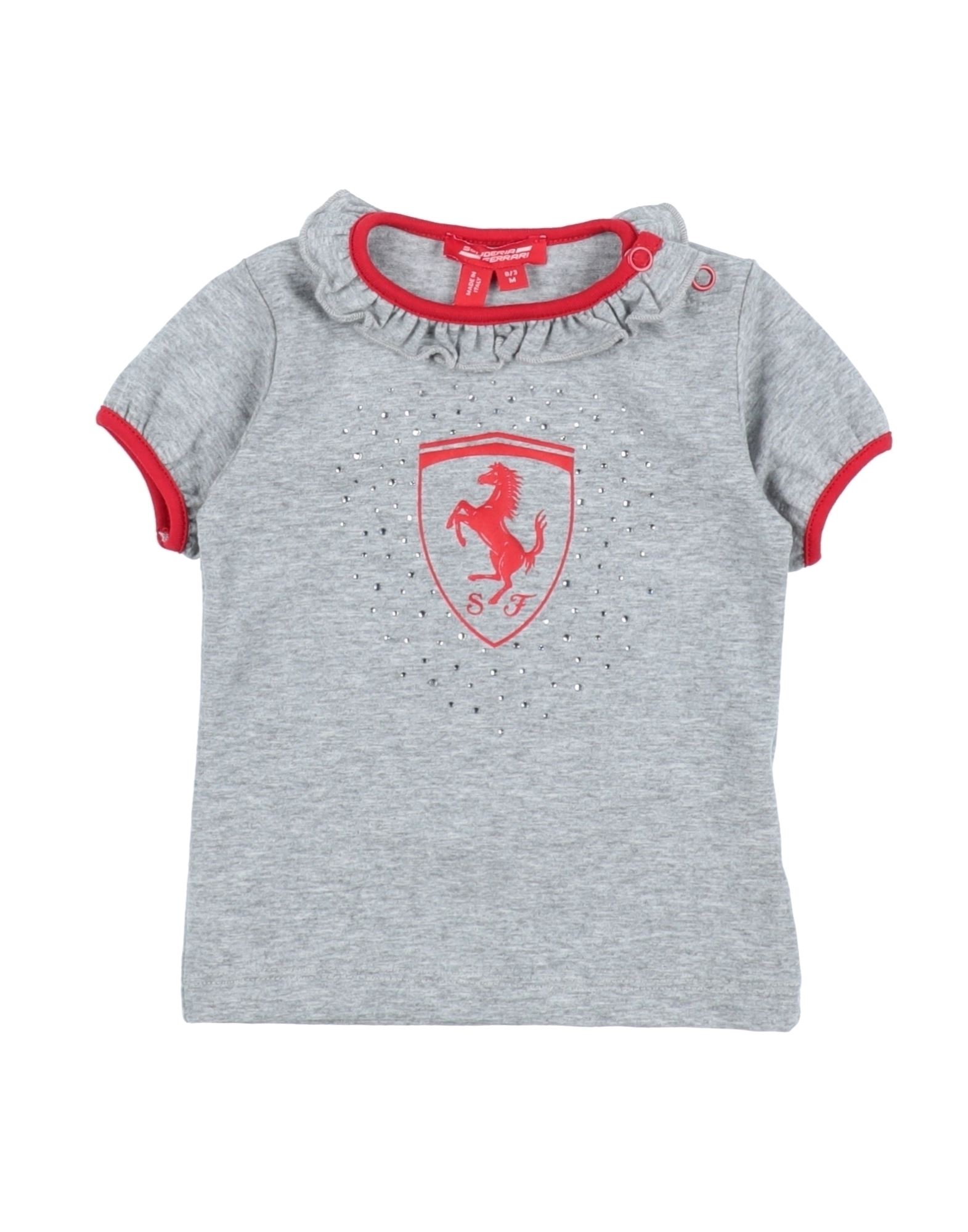 FERRARI T-shirts Kinder Hellgrau von FERRARI