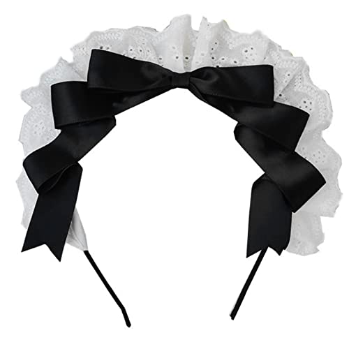 Bowtie Stirnband Lolit Kopfschmuck Dienstmädchen Kopfschmuck Große Schleifen Haarband Schleifen Stirnband Lolit Stirnband Schleife Stirnband Bowtie Stirnband von SCUDGOOD