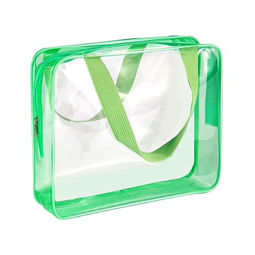 Multifunktionale Transparente Make Up Tasche Für Damen Und Mädchen Aufbewahrung Von Kosmetiktaschen Großes Fassungsvermögen Reise Kulturbeutel Transparente Kosmetiktasche Groß von SCUDGOOD