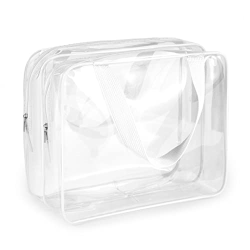 Multifunktionale Transparente Make Up Tasche Für Damen Und Mädchen Aufbewahrung Von Kosmetiktaschen Großes Fassungsvermögen Reise Kulturbeutel Transparente Kosmetiktasche Groß von SCUDGOOD