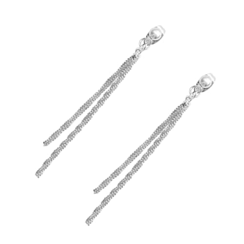 1 Paar Ohrringe Quasten für Frauen Ohrheiz Anhänger Stylish Ohr Ornament Kostüm Schmuck Ohrdekoration Ohrring Hangle Drop Ohrring Ohrhörer Ohrhörer Schmuck Metall von SCWZZWSY