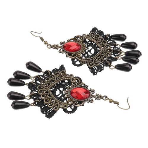 1 Paar gotische Ohrringe Ohrringe für Frauen edler Ohrhänger Spitzenohrringe von SCWZZWSY