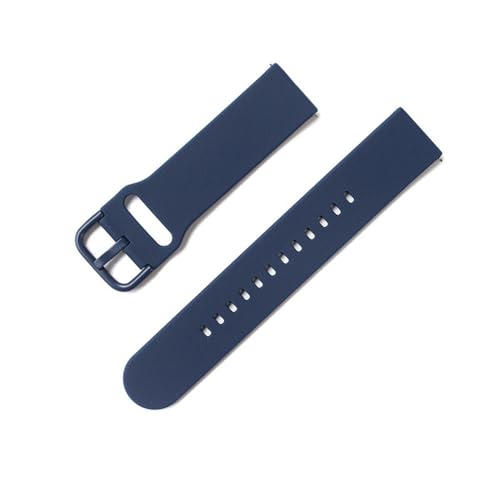 Geeignet für Silikonuhr -Gurt 18 mm 20 mm Silikon Ersatzuhr, Schnellfreisetzungsflache SCHWEISE SCHWEISSE SPORT SPORTS -STYLE von SCWZZWSY